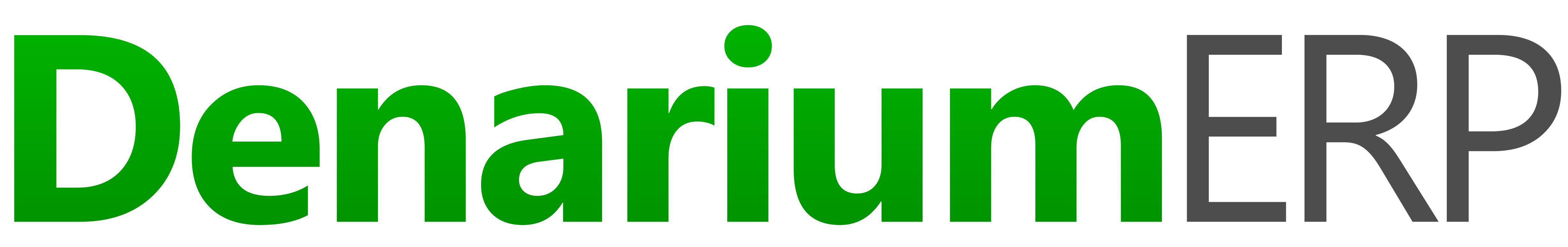 Vista de DenariumERP